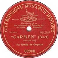 Gramophone Monarch Record 032031